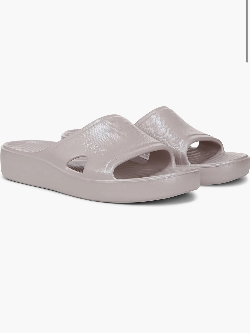 Women’s Slide Sandals in Pearl rose- Lightweight Comfort